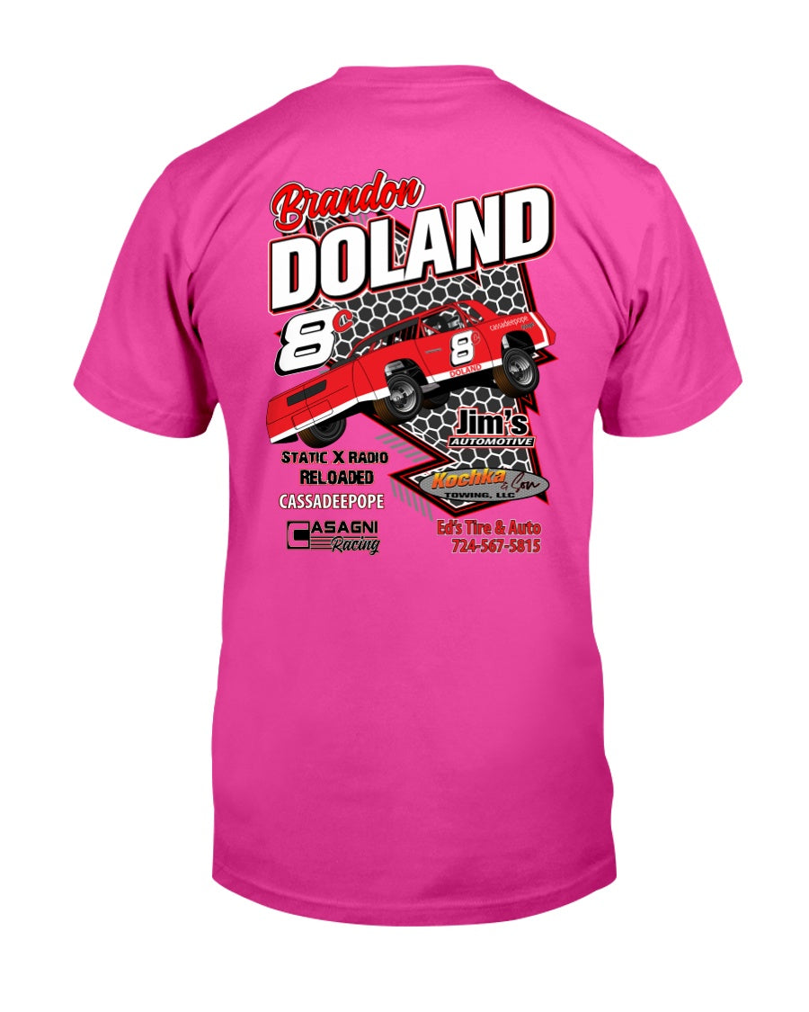 Brandon Dolland 2020 - Red Bomb Graphics - Custom Dirt Racing Shirts