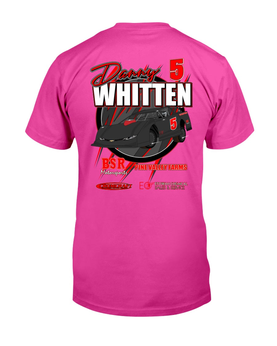 Danny Whitten 2020 - Red Bomb Graphics - Custom Dirt Racing Shirts