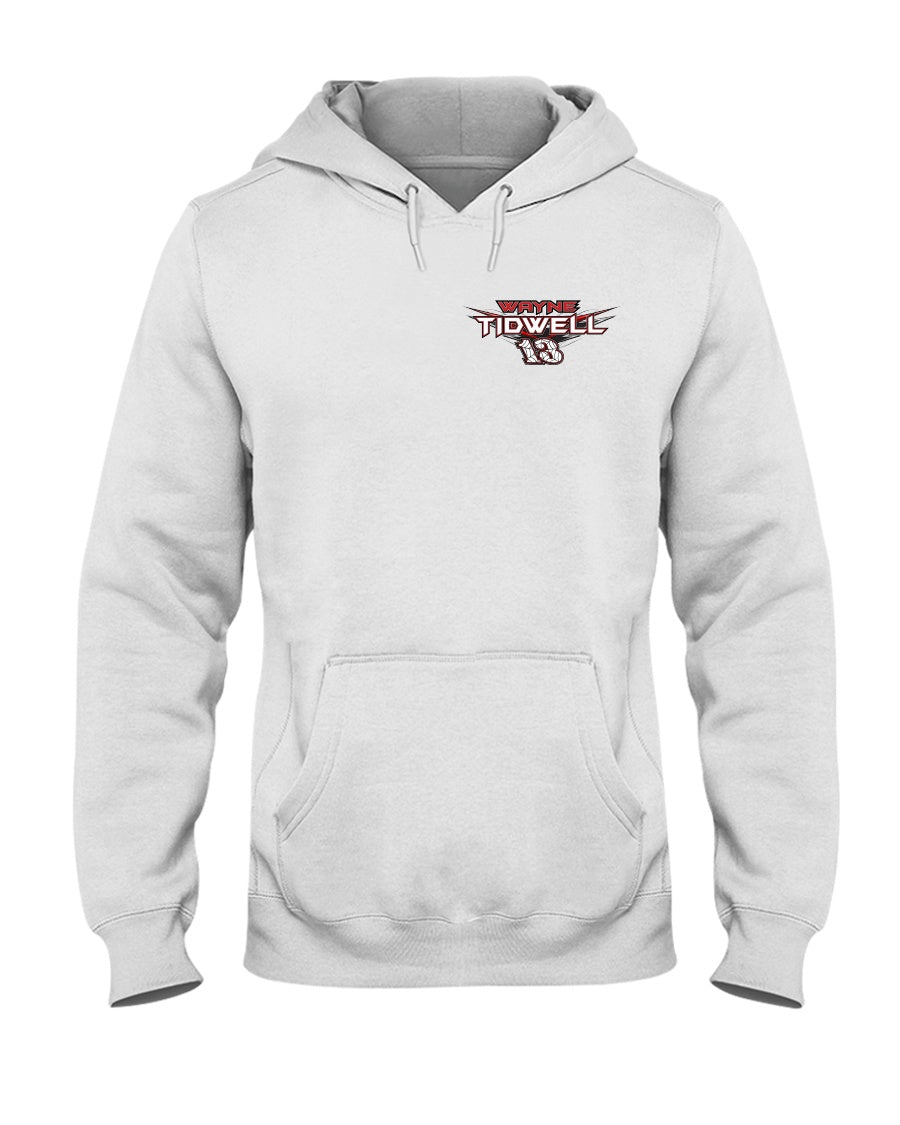 Wayne Tidwell 2020 Hoodie - Red Bomb Graphics - Custom Dirt Racing Shirts