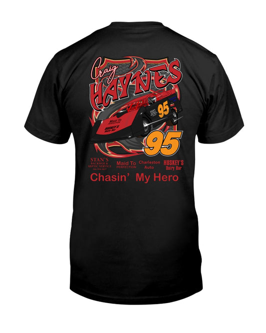 Craig Haynes 2020 - Red Bomb Graphics - Custom Dirt Racing Shirts