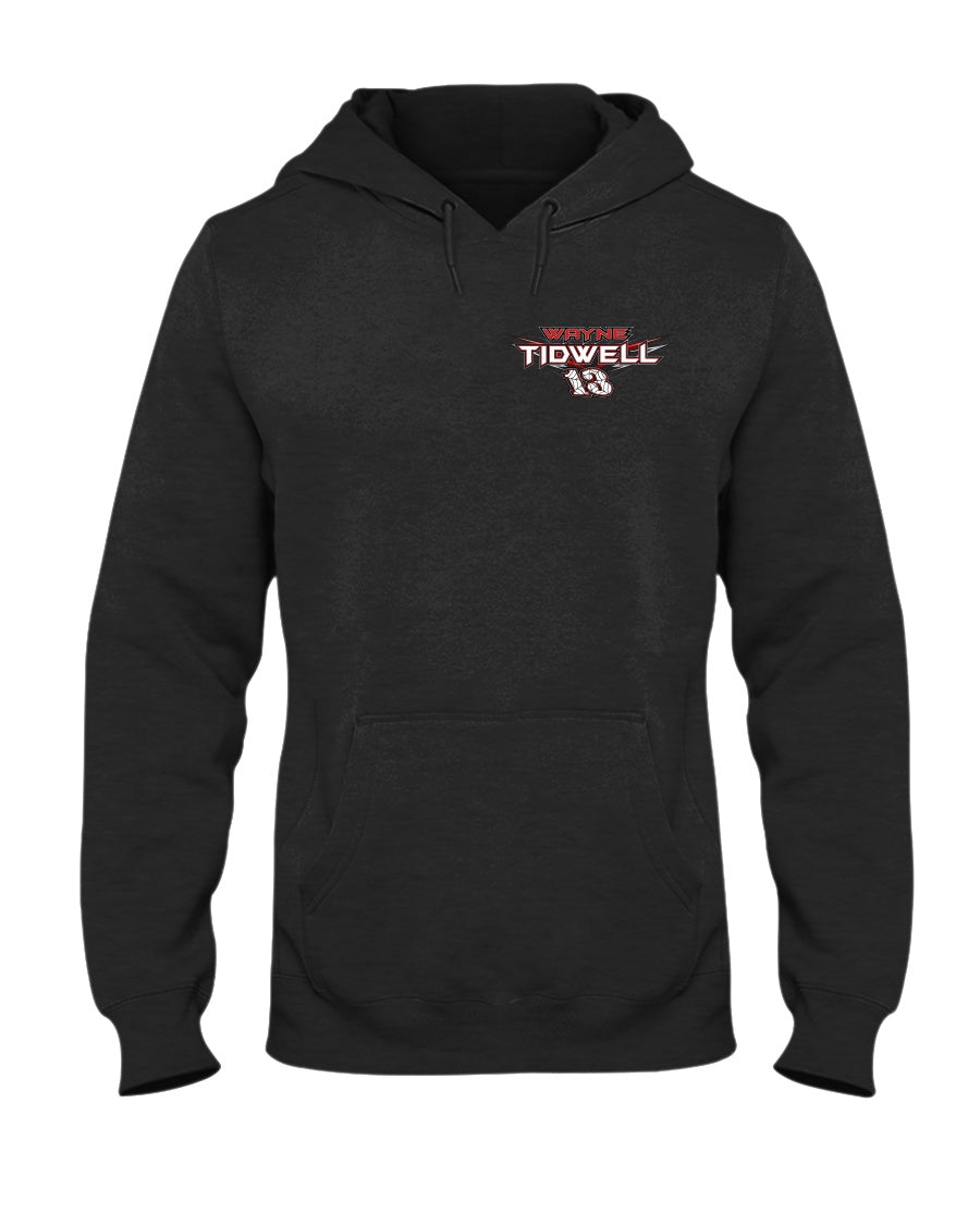 Wayne Tidwell 2020 Hoodie - Red Bomb Graphics - Custom Dirt Racing Shirts