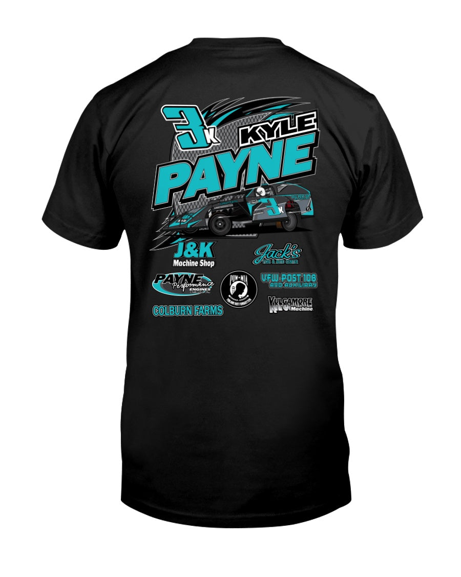 Kyle Payne 2020 - Red Bomb Graphics - Custom Dirt Racing Shirts