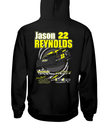 Jason Reynolds 2020 Hoodie - Red Bomb Graphics - Custom Dirt Racing Shirts