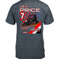 Levi Price 2020 - Red Bomb Graphics - Custom Dirt Racing Shirts