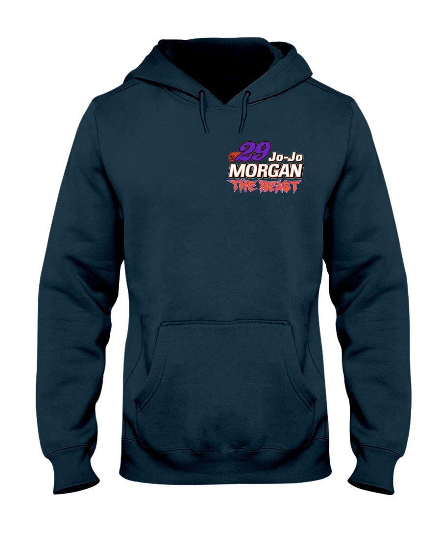 Jo-Jo Morgan 2020 Hoodie - Red Bomb Graphics - Custom Dirt Racing Shirts