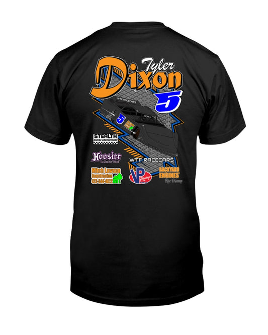 Tyler Dixon 2020 - Red Bomb Graphics - Custom Dirt Racing Shirts