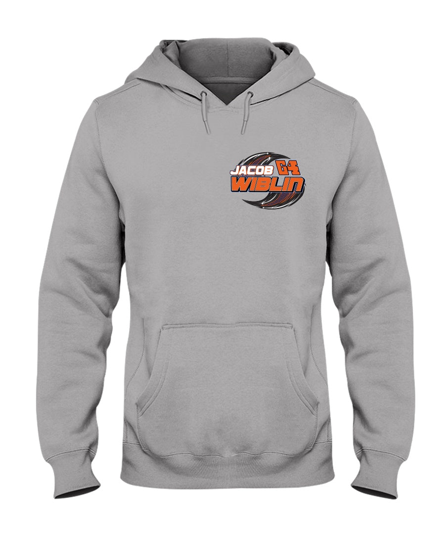 Jacob Wiblin 2020 Hoodie - Red Bomb Graphics - Custom Dirt Racing Shirts