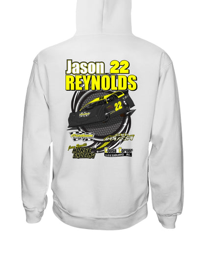 Jason Reynolds 2020 Hoodie - Red Bomb Graphics - Custom Dirt Racing Shirts