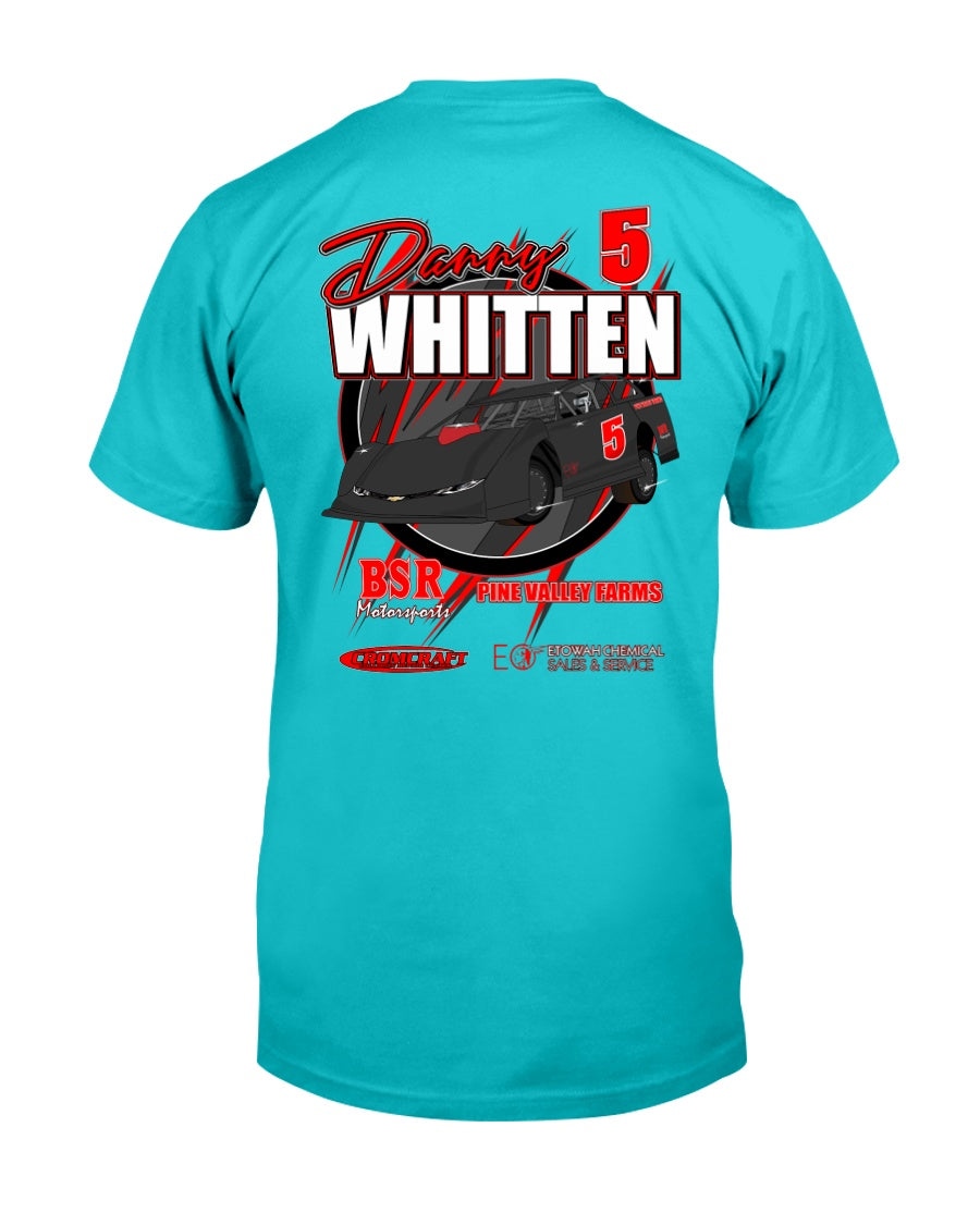 Danny Whitten 2020 - Red Bomb Graphics - Custom Dirt Racing Shirts