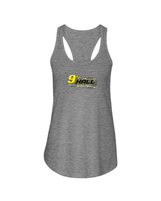 Hall Racing 2020  Flowy Racerback Tank (Front Print Only) - Red Bomb Graphics - Custom Dirt Racing Shirts