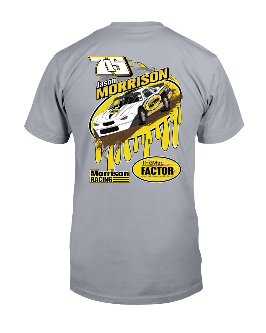 Jason Morrison 2020 - Red Bomb Graphics - Custom Dirt Racing Shirts