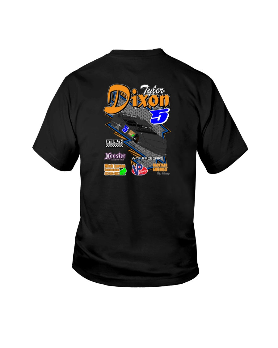 Tyler Dixon 2020 Youth - Red Bomb Graphics - Custom Dirt Racing Shirts