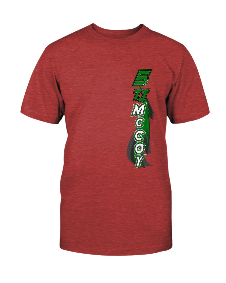 TJ McCoy 2020 - Red Bomb Graphics - Custom Dirt Racing Shirts