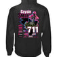 Caysin Smith 2020 Hoodie - Red Bomb Graphics - Custom Dirt Racing Shirts