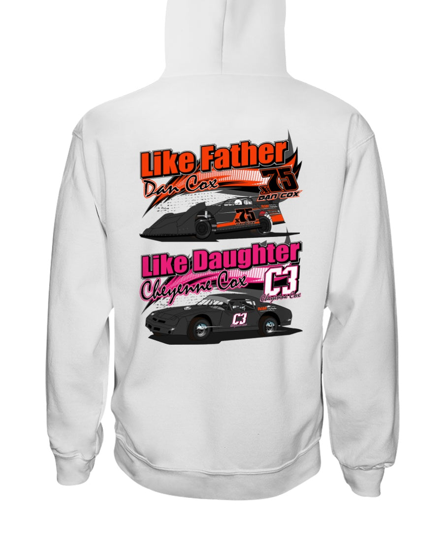 Cox Racing 2020 Hoodie - Red Bomb Graphics - Custom Dirt Racing Shirts