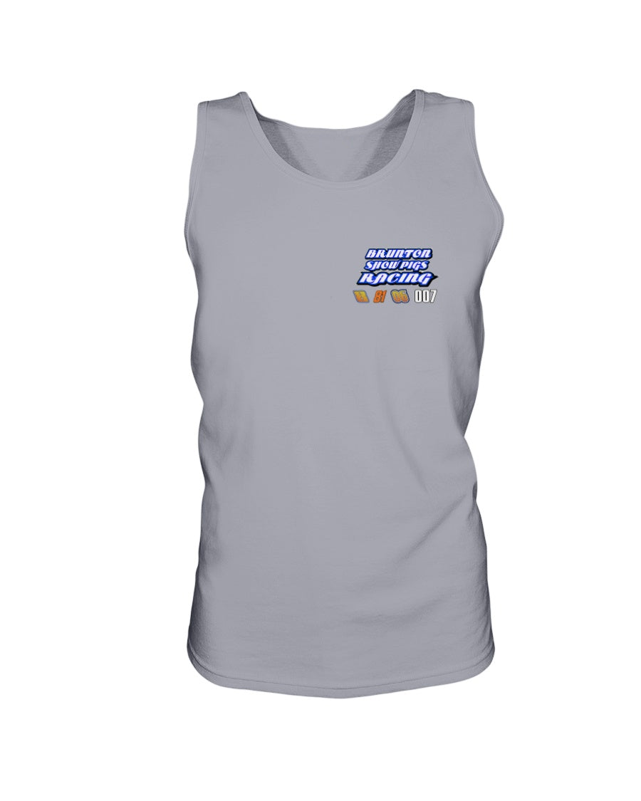 Brunton Show Pig Racing 2020 Tank - Red Bomb Graphics - Custom Dirt Racing Shirts