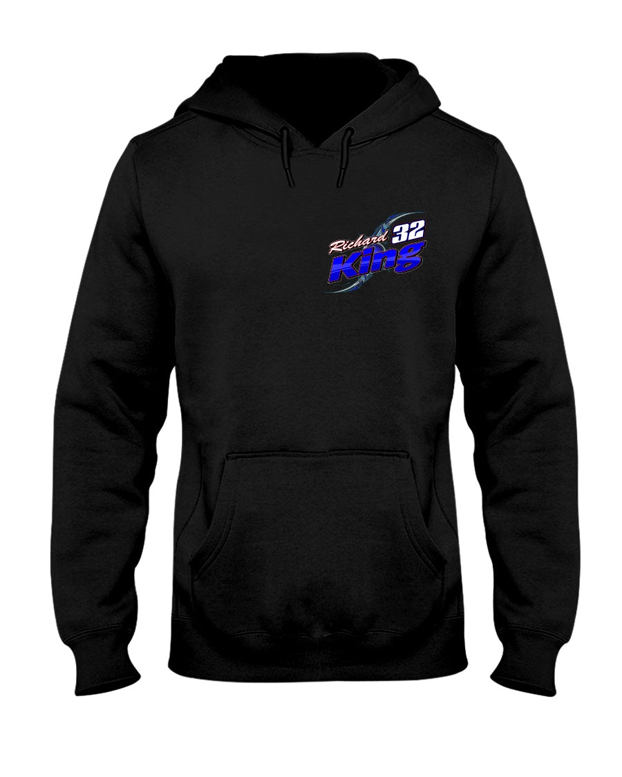 Richard King 2020 Hoodie - Red Bomb Graphics - Custom Dirt Racing Shirts