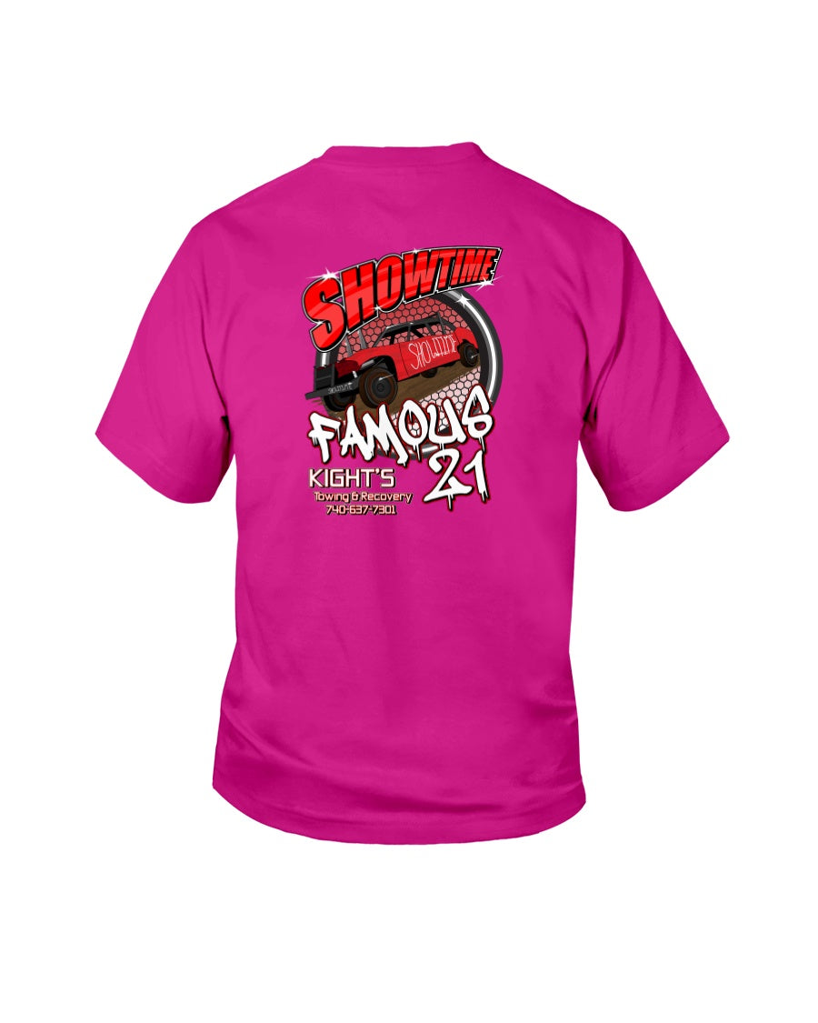 Showtime 2020 Youth - Red Bomb Graphics - Custom Dirt Racing Shirts