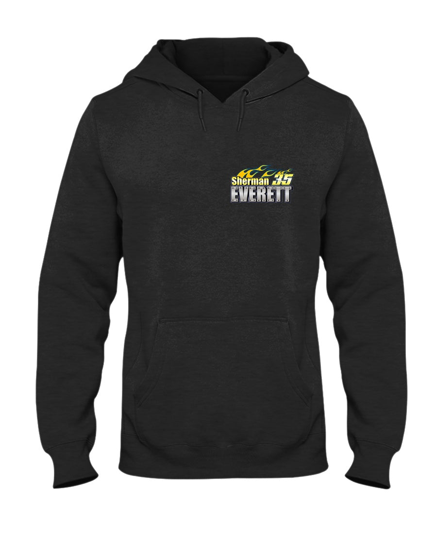 Sherman Everette 2020 Hoodie - Red Bomb Graphics - Custom Dirt Racing Shirts