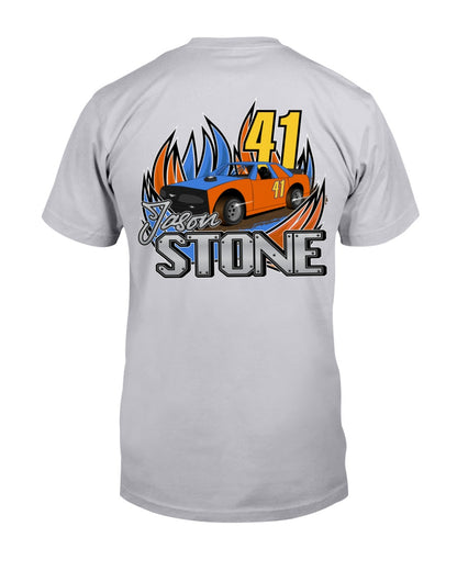 Jason Stone 2020 - Red Bomb Graphics - Custom Dirt Racing Shirts