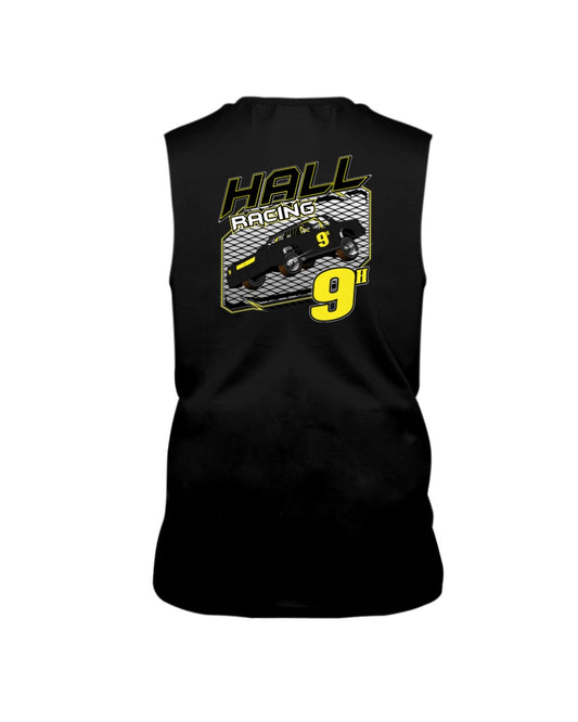 Hall Racing 2020 Sleeveless T-Shirt - Red Bomb Graphics - Custom Dirt Racing Shirts