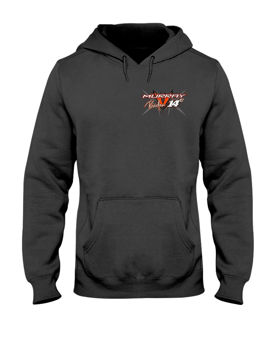 Braden Murray 2020 Hoodie - Red Bomb Graphics - Custom Dirt Racing Shirts