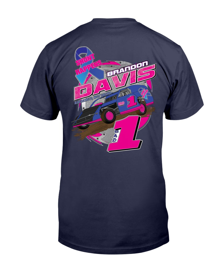 Brandon Davis 2020 - Red Bomb Graphics - Custom Dirt Racing Shirts