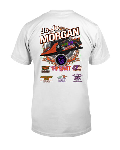 Jo-Jo Morgan 2020 - Red Bomb Graphics - Custom Dirt Racing Shirts