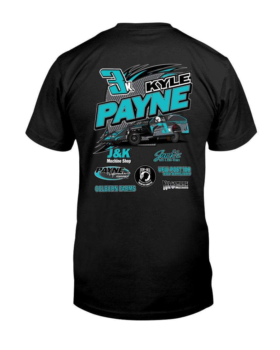 Kyle Payne  2020 V2 - Red Bomb Graphics - Custom Dirt Racing Shirts