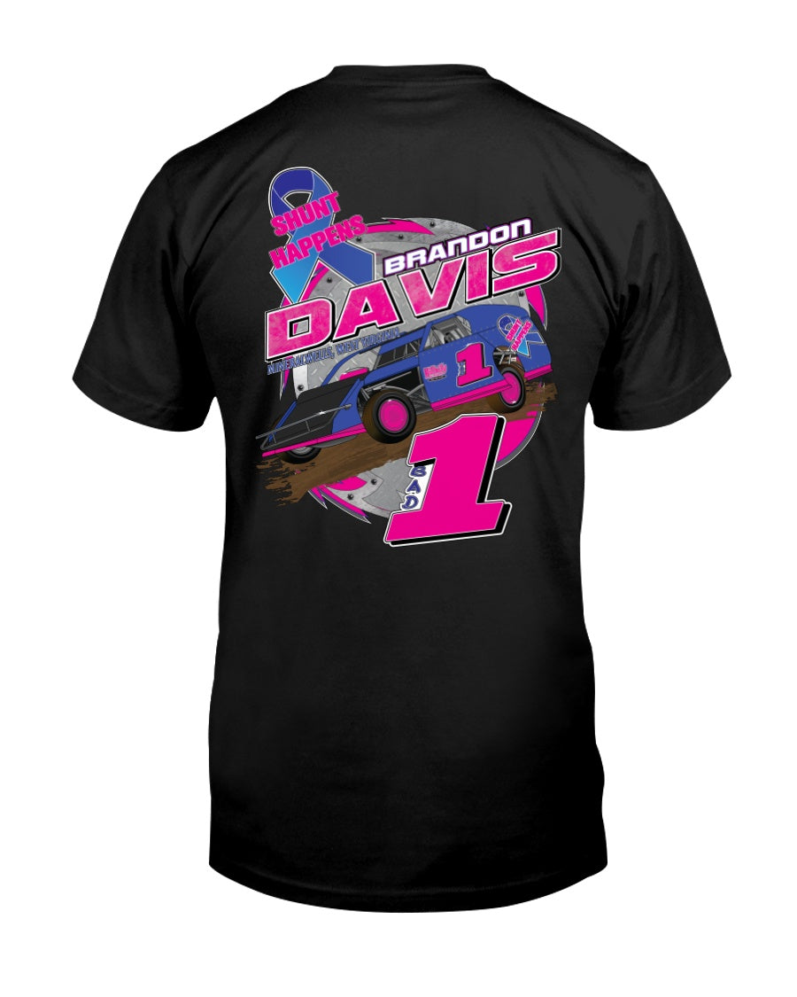 Brandon Davis 2020 - Red Bomb Graphics - Custom Dirt Racing Shirts