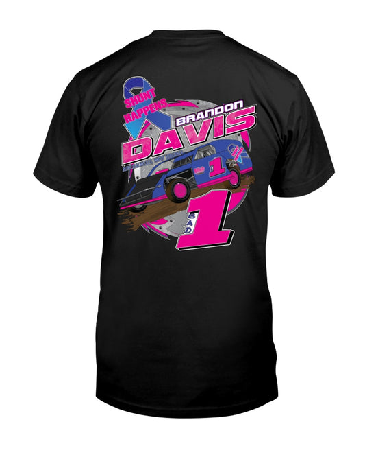 Brandon Davis 2020 - Red Bomb Graphics - Custom Dirt Racing Shirts