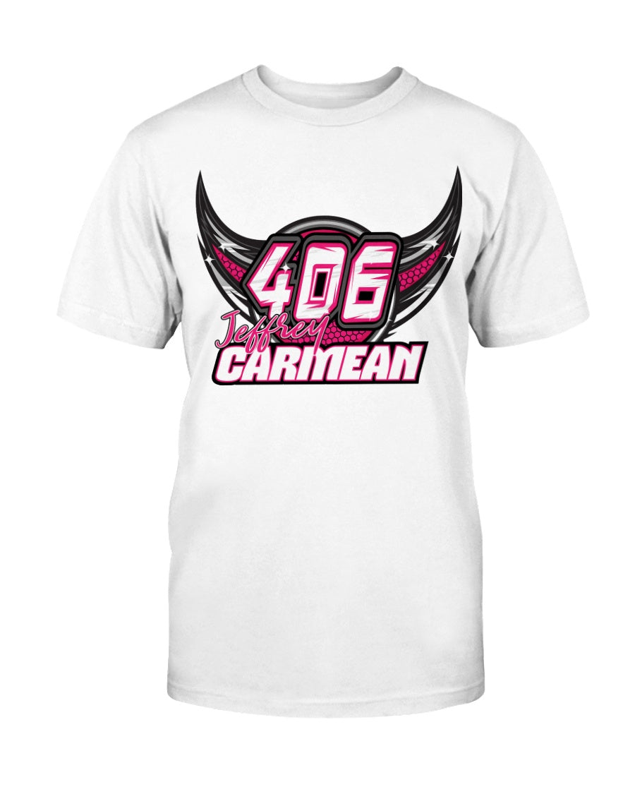 Jeffrey Carmean 2020 #2 - Red Bomb Graphics - Custom Dirt Racing Shirts