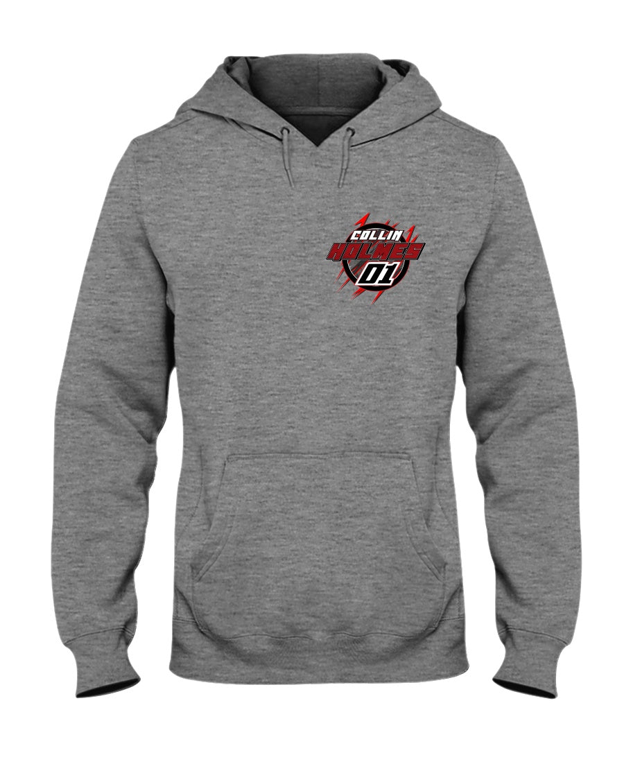 Collin Holmes 2020 Hoodie - Red Bomb Graphics - Custom Dirt Racing Shirts