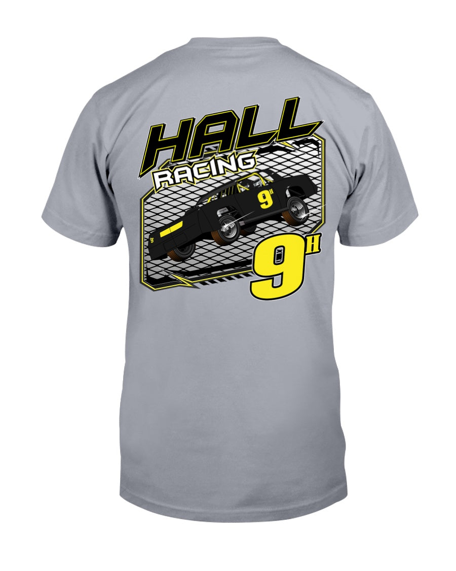 Hall Racing 2020 - Red Bomb Graphics - Custom Dirt Racing Shirts