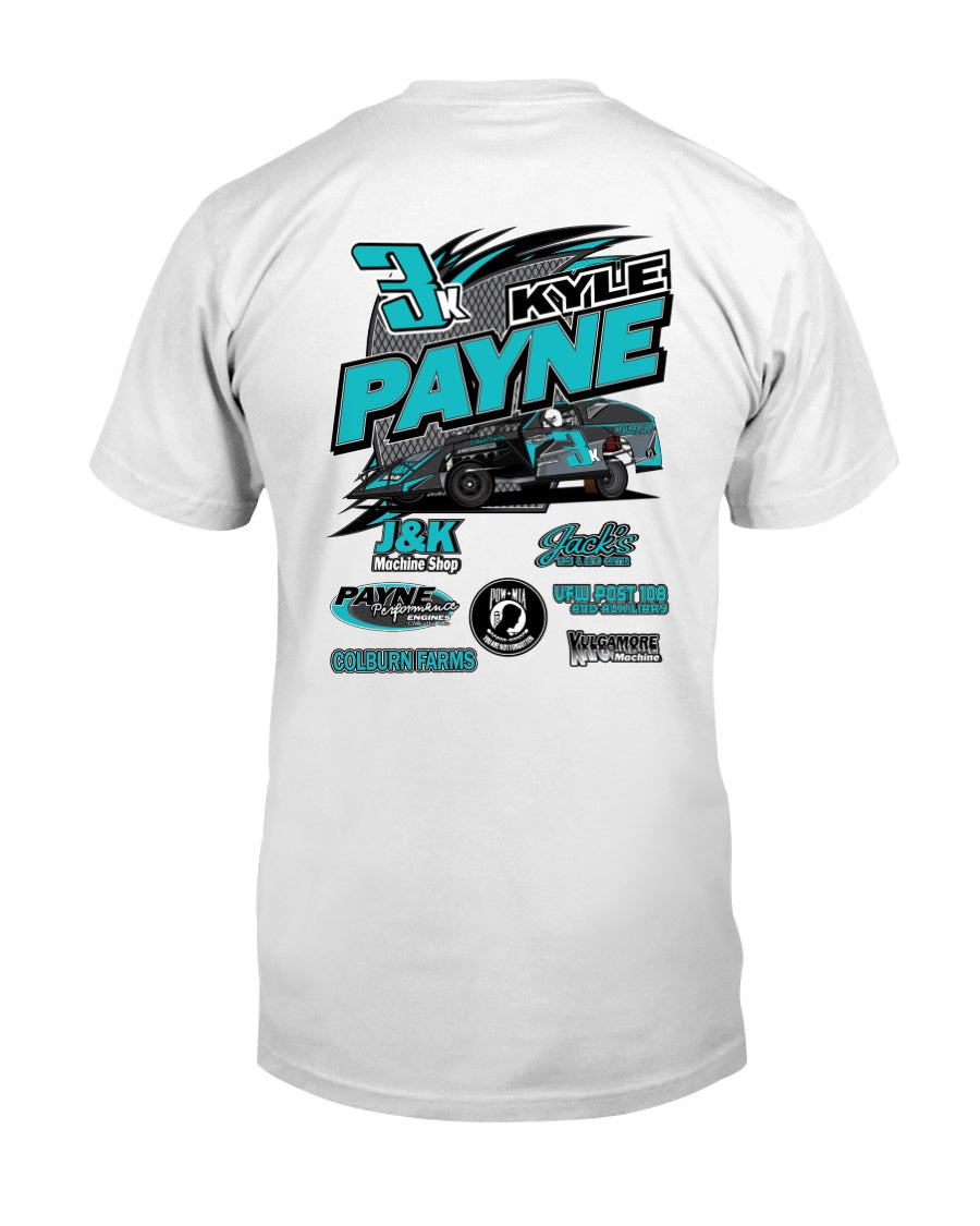 Kyle Payne  2020 V2 - Red Bomb Graphics - Custom Dirt Racing Shirts