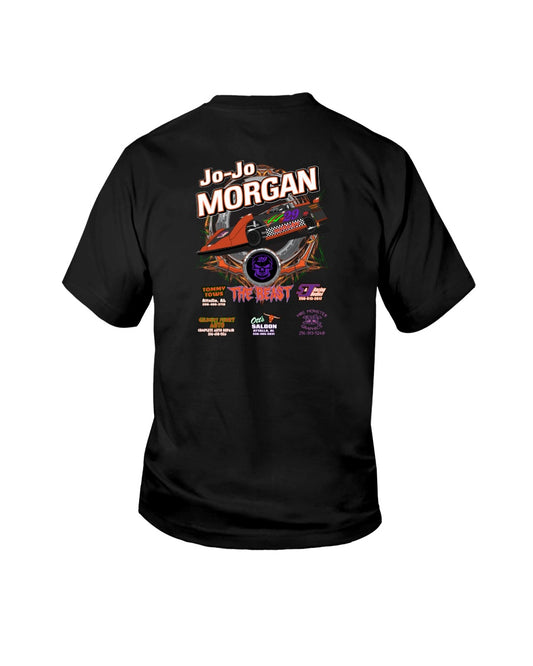 Jo-Jo Morgan 2020 Youth - Red Bomb Graphics - Custom Dirt Racing Shirts