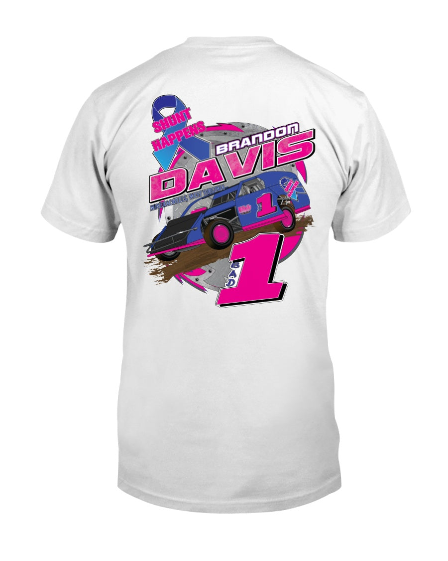 Brandon Davis 2020 - Red Bomb Graphics - Custom Dirt Racing Shirts