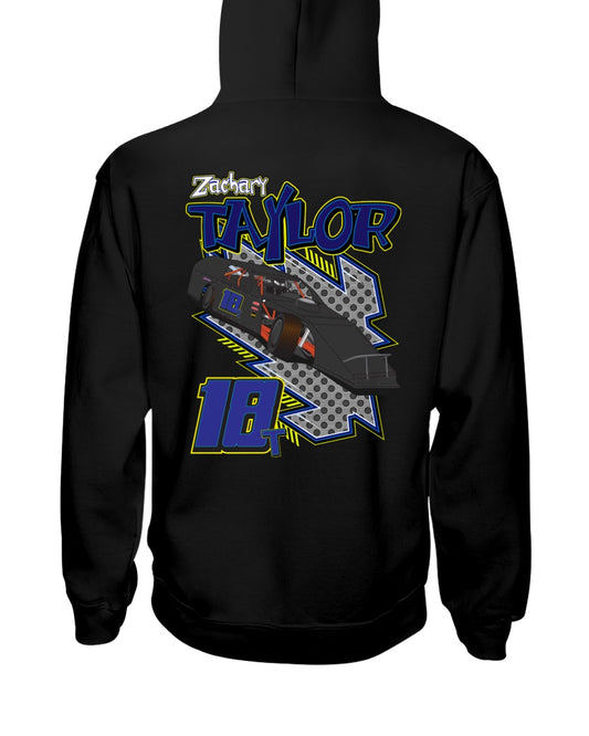 Zachary Taylor 2020 Hoodie - Red Bomb Graphics - Custom Dirt Racing Shirts