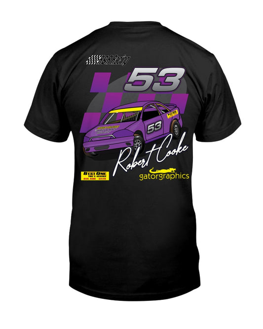 Robert Cooke 2020 - Red Bomb Graphics - Custom Dirt Racing Shirts