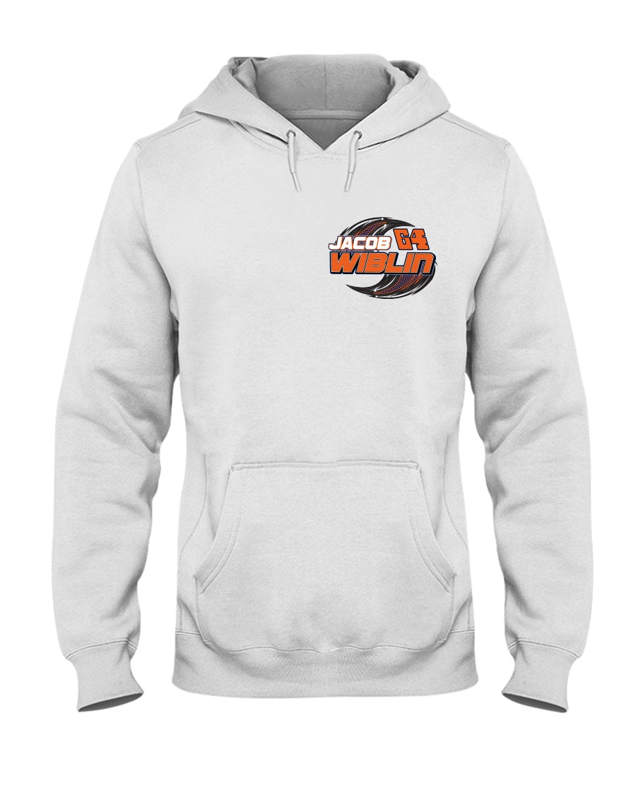 Jacob Wiblin 2020 Hoodie - Red Bomb Graphics - Custom Dirt Racing Shirts