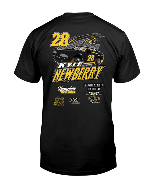 Kyle Newberry 2020 - Red Bomb Graphics - Custom Dirt Racing Shirts