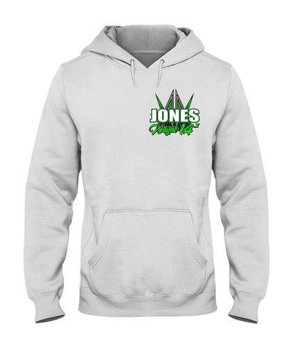 Wayne Jones 2020 Hoodie - Red Bomb Graphics - Custom Dirt Racing Shirts