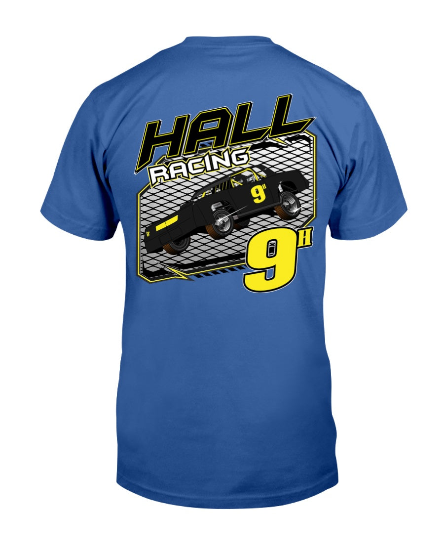 Hall Racing 2020 - Red Bomb Graphics - Custom Dirt Racing Shirts