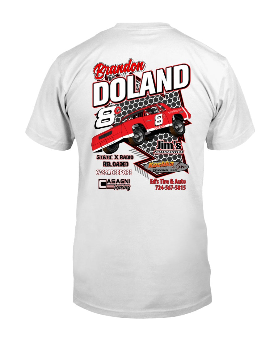 Brandon Dolland 2020 - Red Bomb Graphics - Custom Dirt Racing Shirts