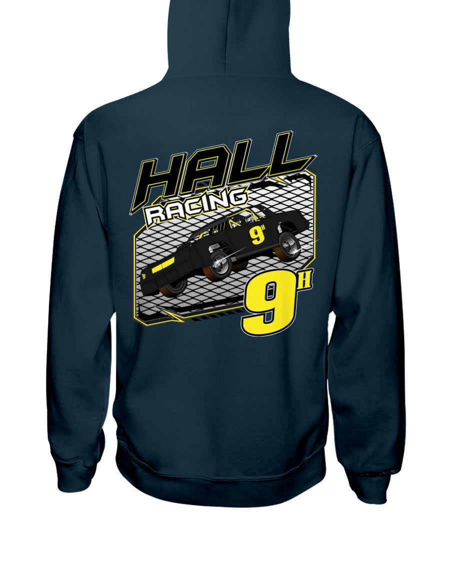 Hall Racing 2020 Hoodie - Red Bomb Graphics - Custom Dirt Racing Shirts