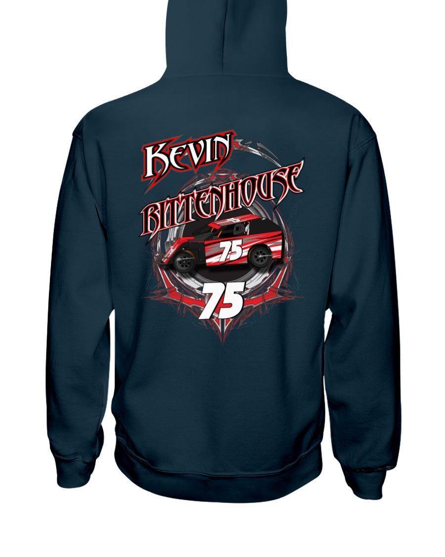 Kevin Rittenhouse 2020 Hoodie - Red Bomb Graphics - Custom Dirt Racing Shirts