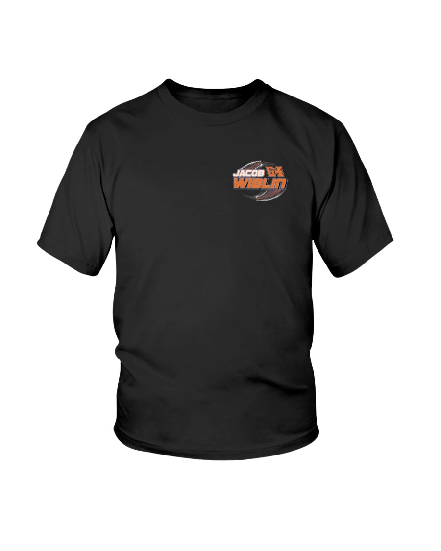 Jacob Wiblin 2020 Youth - Red Bomb Graphics - Custom Dirt Racing Shirts