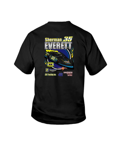 Sherman Everett 2020 Youth - Red Bomb Graphics - Custom Dirt Racing Shirts