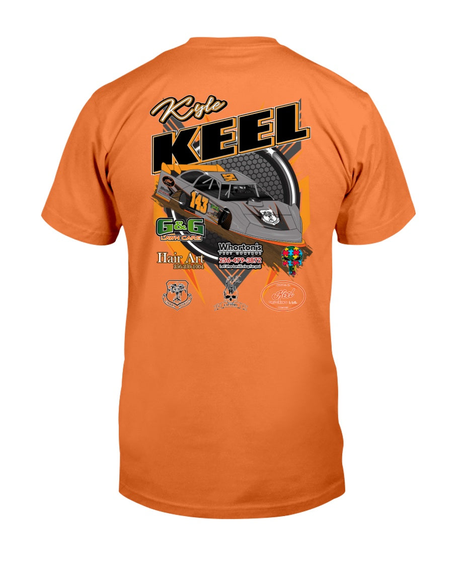 Kyle Keel 2020 - Red Bomb Graphics - Custom Dirt Racing Shirts