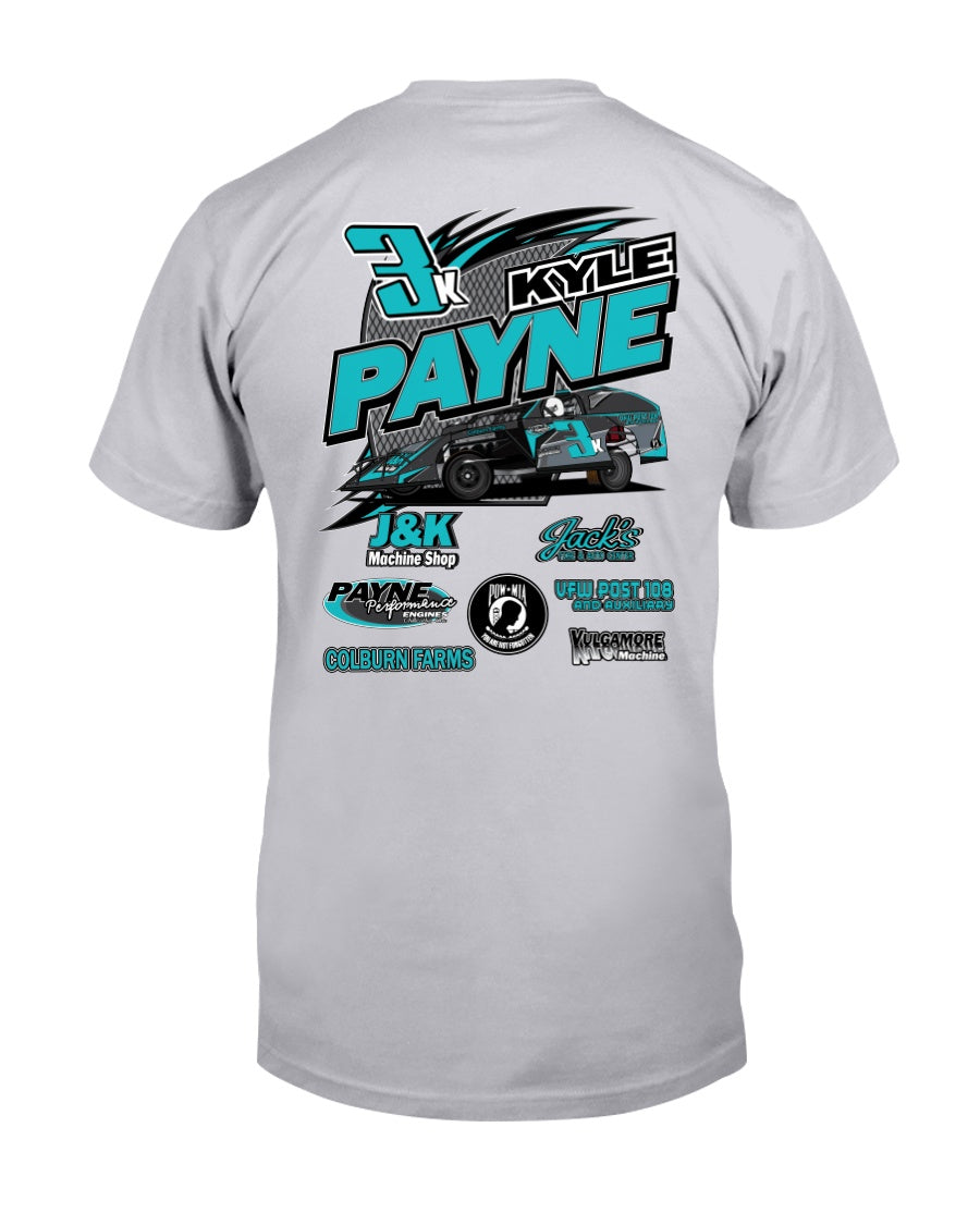 Kyle Payne 2020 - Red Bomb Graphics - Custom Dirt Racing Shirts